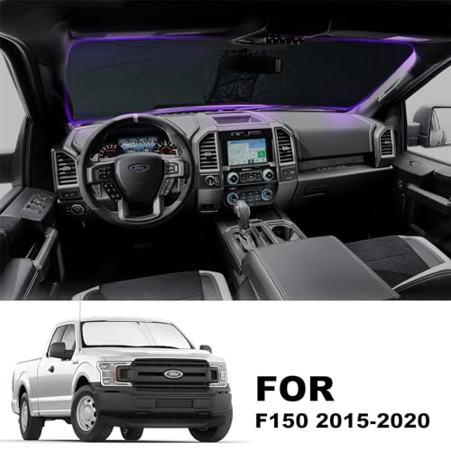 Foldable Front Windshield Sunshade fit for F150 2015