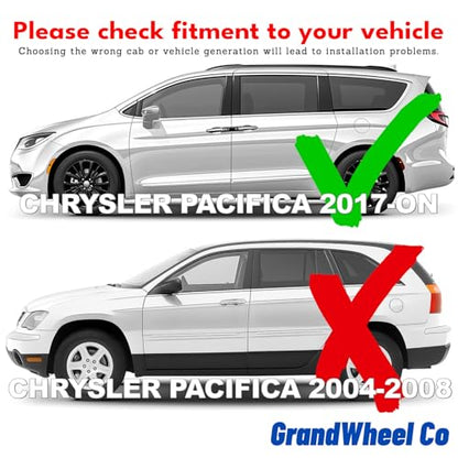 Window Deflectors Smoke Tinted in (4 Count)