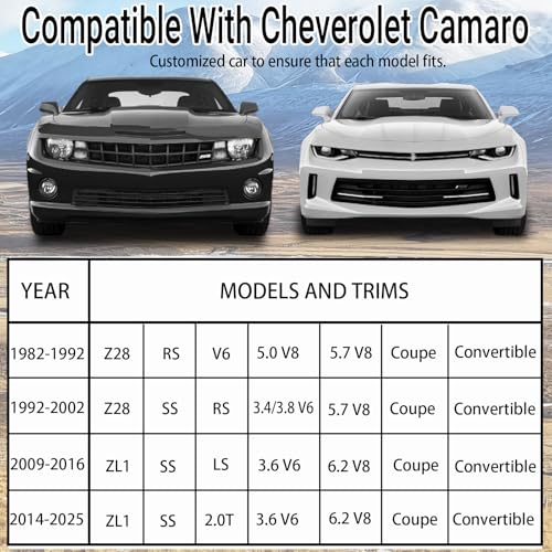 Heavy Duty Car Cover Fit for Chevrolet Chevy Camaro 1982
