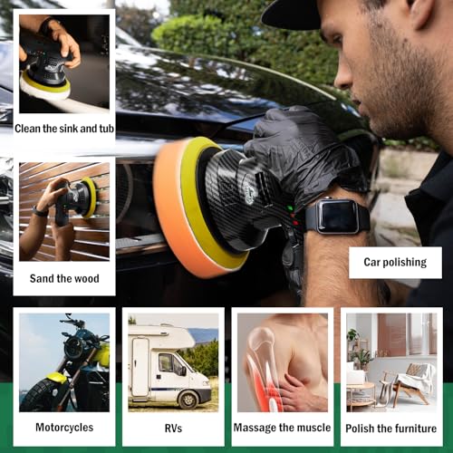 2026S3 Cordless Car Buffer Polisher