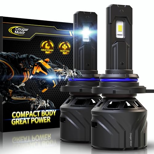 9012 Bulbs HIR2 Fog Lights 6500K White Non (2 Count)