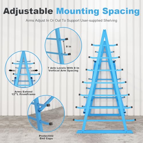 7 Tier Horizontal Storage Rack