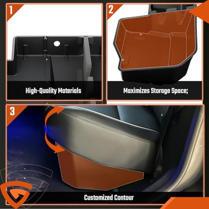 Truck Underseat Storage Box Fits for Chevy Silverado 1500 Crew Cab
