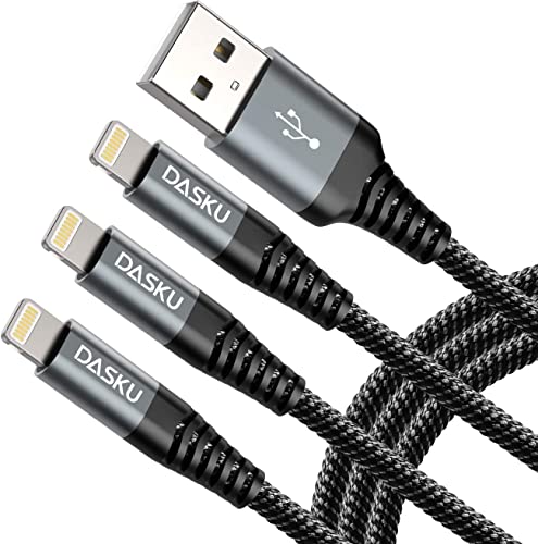 iPhone Charger Fast Charging [MFi Certified] USB Lightning Cable 6FT (18 Foot)