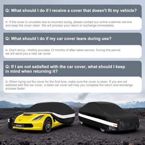 10 Layers Car Cover Custom Fit for Chevrolet Corvette