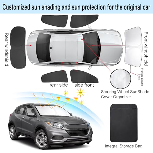 Window Shades for Honda HR (6 Count)