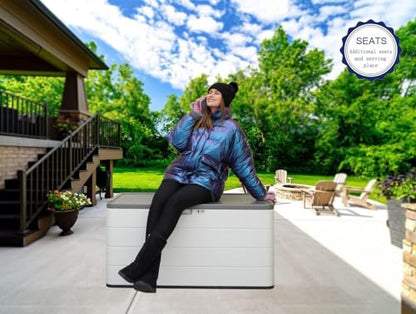 110 Gallon Pro Resin Deck Box