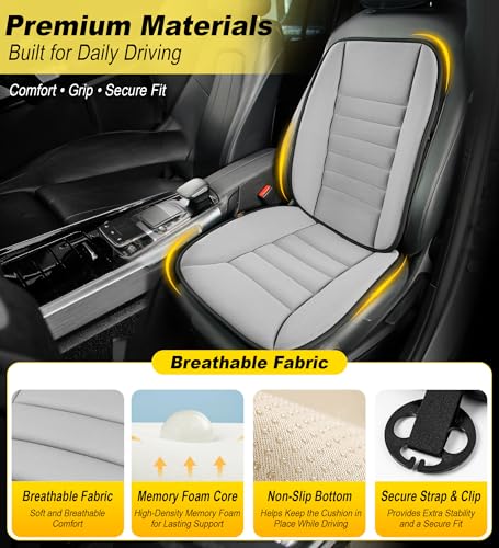 5 Piece Car Seat Cushion Set with Back Support (5 Count)