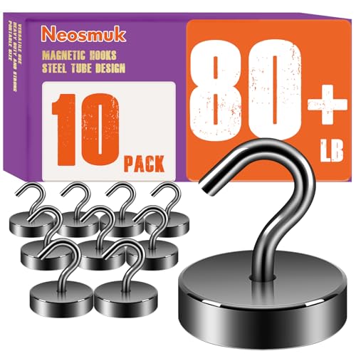 Magnetic Hooks Steel Tube Design for Cruise (10 Count)