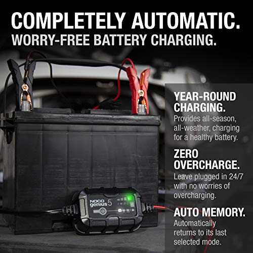 GENIUS5 5A 6 12V Smart Battery Charger