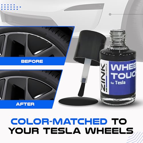 Premium Tesla Wheel Curb Rash Repair Kit for 22" Model X grey Machina wheels