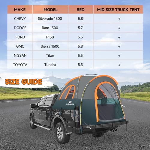 Truck Bed Tent 5.5