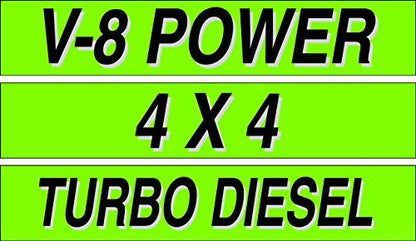 Ez line Vinyl Windshield Stickers 3 Dozen 15 Inch Chartreuse Slogan Dealership Pro Pack for Car Lots (36 Count)