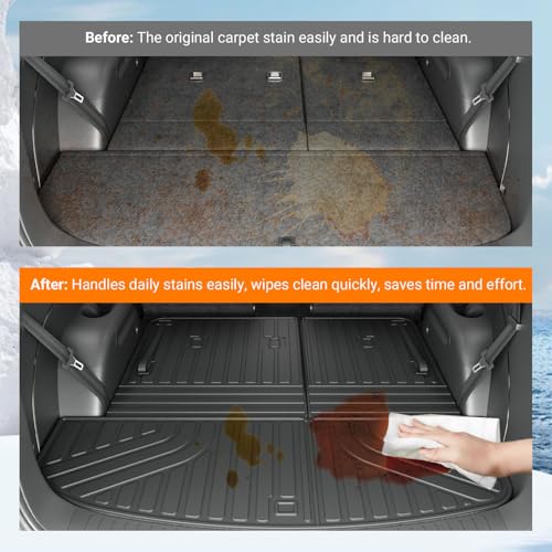 Fuel Cargo Mat Backrest Mats Compatible with 2026 Palisade