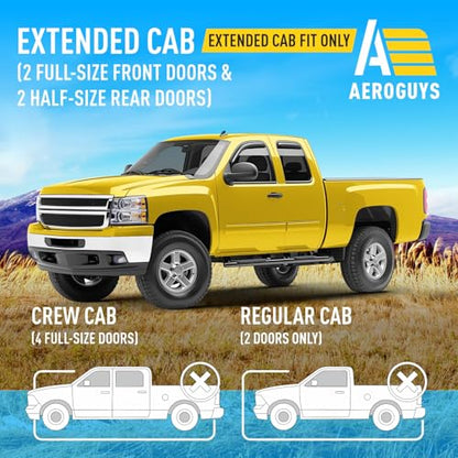 Extra Durable Window Deflectors In