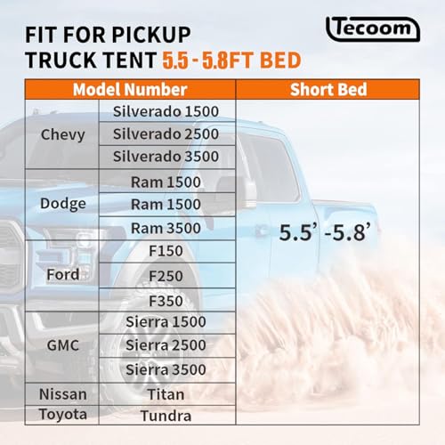 Truck Tent for 5.5