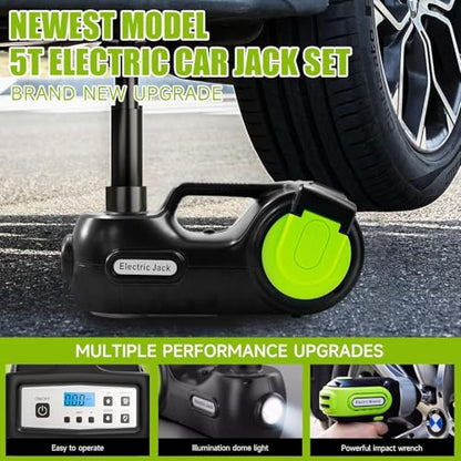 Electric Car Jack Kit 5 ton 12V Hydraulic Car Jack Lift