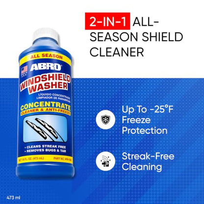 All Season Windshield Washer Concentrate 16 oz (16 Fl Oz)