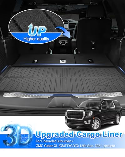 Floor Mats for Chevy Suburban & GMC Yukon XL 7 Seats 2021
