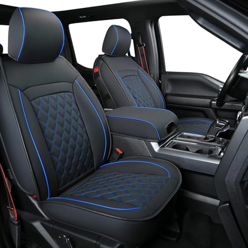 F150 Faux Leather Seat Covers Fit for 2015 (4 Count)