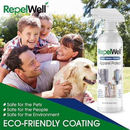 Non Toxic Fabric Protector Spray for Clothing & Apparel (12 Fl Oz)