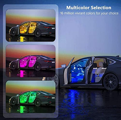 4PCS 48 LED Car Interior Lights (4 Count)