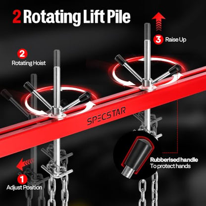 1100 Lbs Engine Support Bar Transverse Hoist