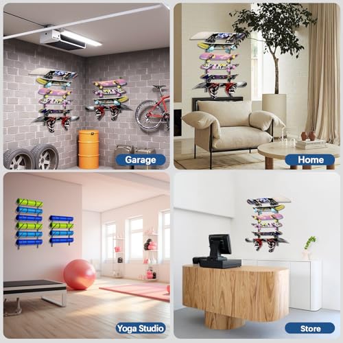 Skateboard Rack Wall Mount