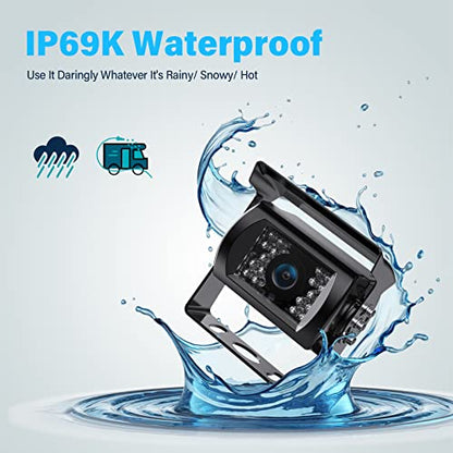 1080P Wired Backup Camera System Kit