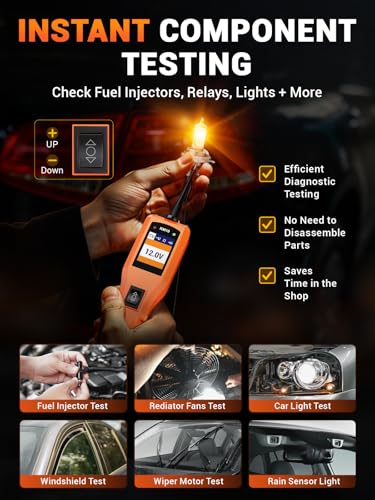KM10 Power Circuit Probe Tester with Live Waveform Display