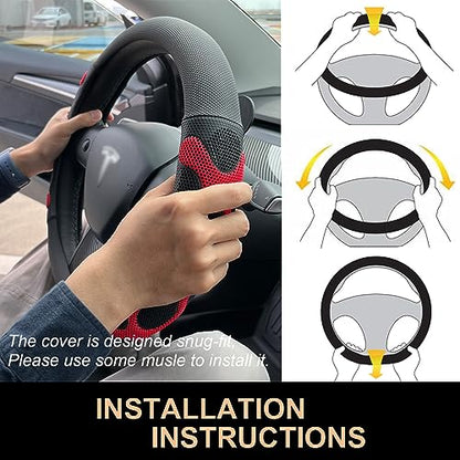 Comfy Grip Steering Wheel Cover for Tesla Model Y