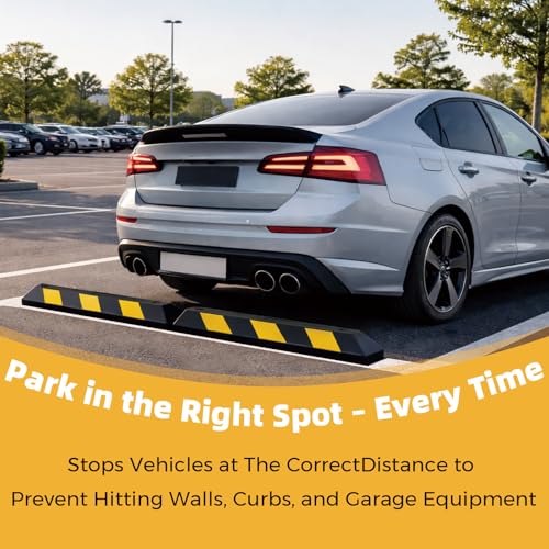 36" Rubber Parking Stop (2 Count)