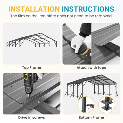 20x20 FT Car Port