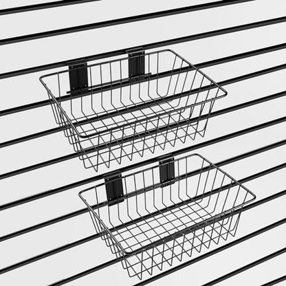Slatwall Basket (2 Count)