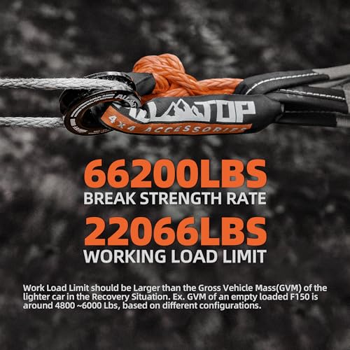 Synthetic Soft Shackle Rope 3 (2 Count)