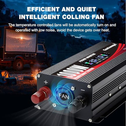 1000 Watt Power Inverter DC 12V to 110V