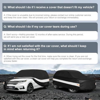 10 Layers Mini Van Car Cover Custom Fit for Kia Carnival
