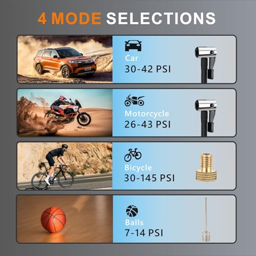 Tire Inflator Portable Air Compressor