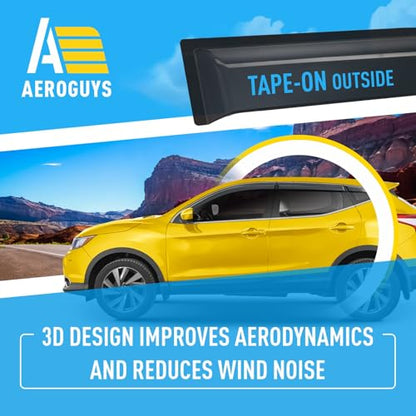 Extra Durable Window Deflectors Tape (6 Count)