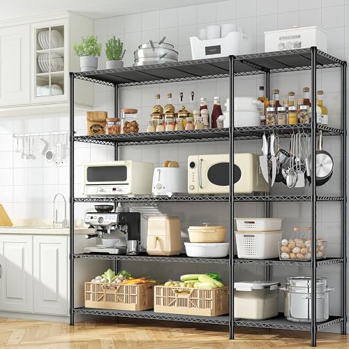 70.8H Wire Shelving Rack (2 Count)