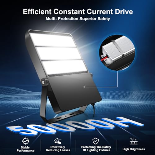 360W 2 Pack LED Stadium Light Commercial Lighting for Field Arena (2 Count)