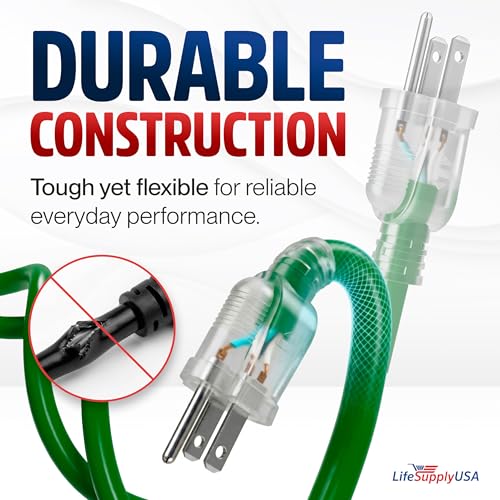 3ft Outdoor Indoor Extension Cord 14