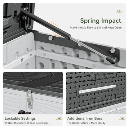 Horizontal Storage Sheds 41 Cu.ft