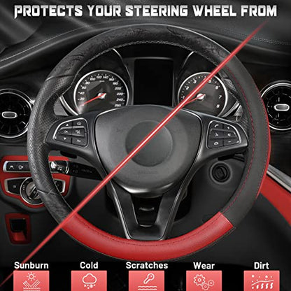 Car Steering Wheel Cover for Prius Civic Model 3