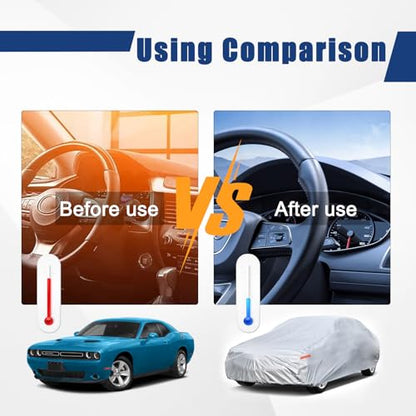 6 Layers Waterproof Car Cover for Dodge Challenger 2008
