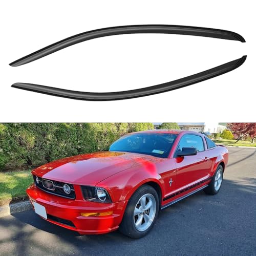 Window Visors Rain Guards for 2005 2006 2007 2008 2009 Ford Mustang