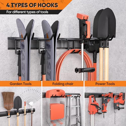 Garden Tool Organizer Wall Mount