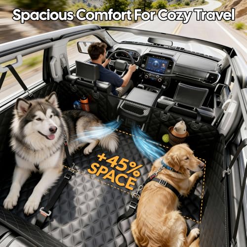 Dog Truck Seat Cover for Back Seat