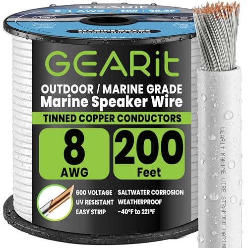 8 Gauge Marine Primary Wire 200 FT