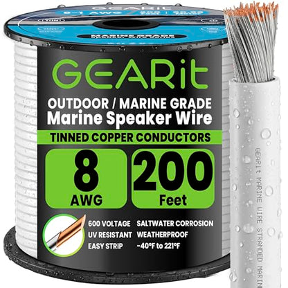 8 Gauge Marine Primary Wire 200 FT